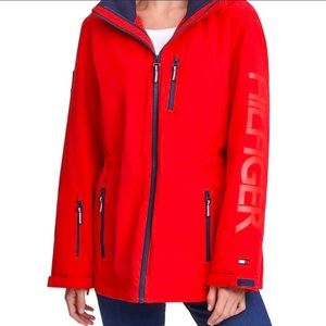 Tommy Hilfiger Red Winter Coat Size L